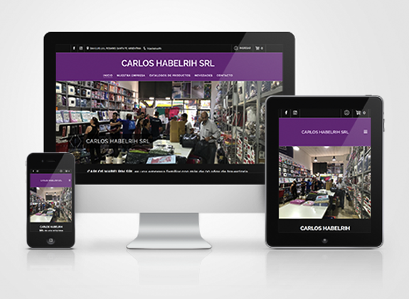 CARLOS HABELRIH S.R.L. presenta su sitio web