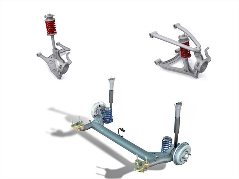 Tipos de suspensión más comunes