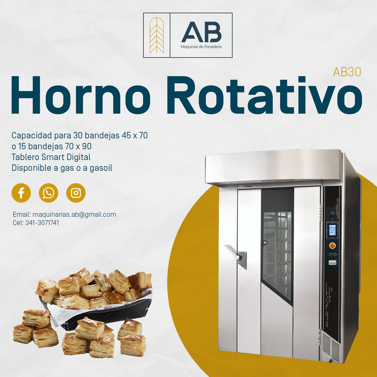 Horno Rotativo AB30