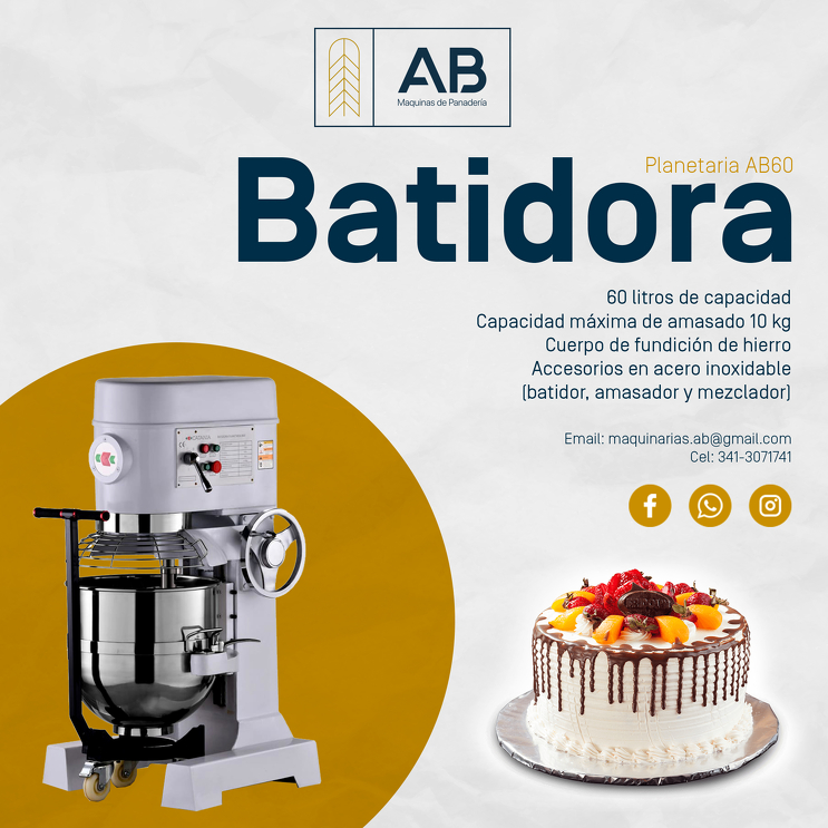 Batidora Planetaria AB60