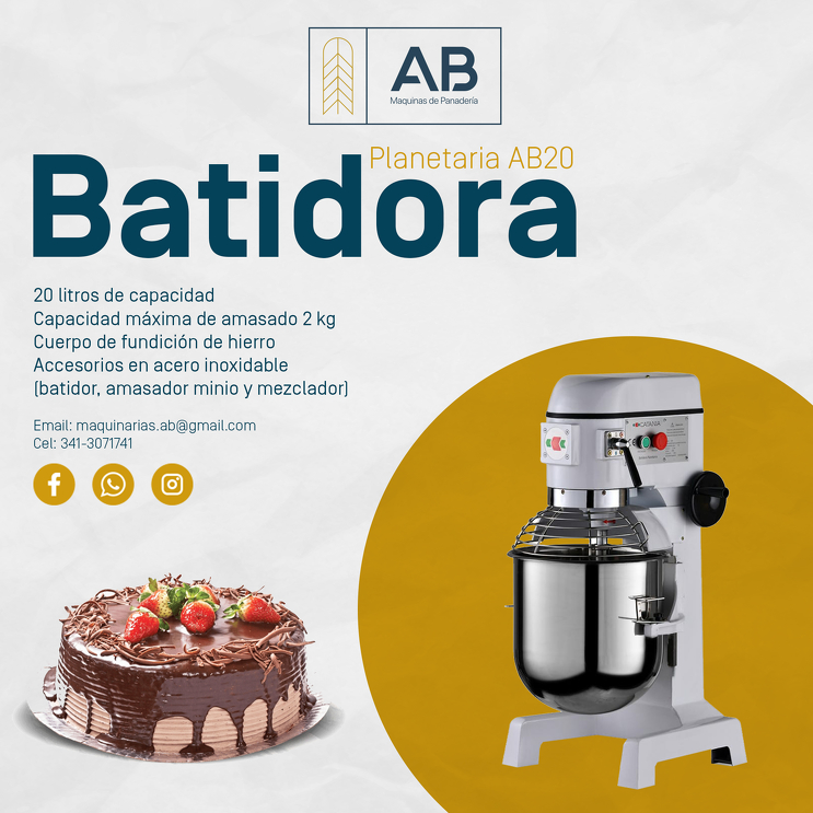 Batidora Planetaria AB20