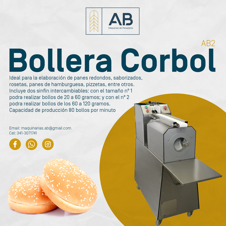 Presentamos la Bollera Corbol AB2