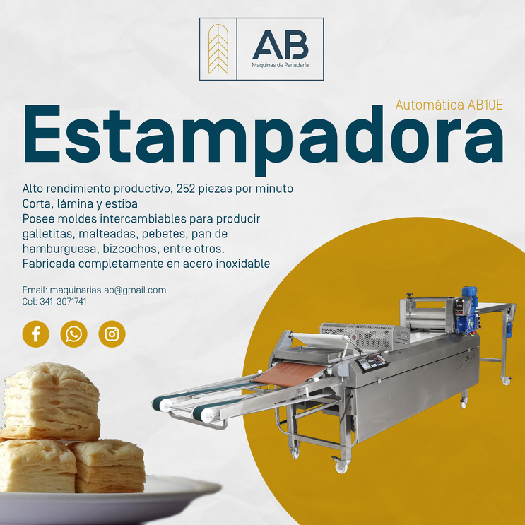 Estampadora Automática de Masa AB10E