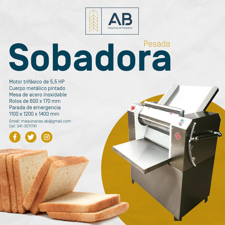 Funciones y diferencias de las sobadoras y las laminadoras