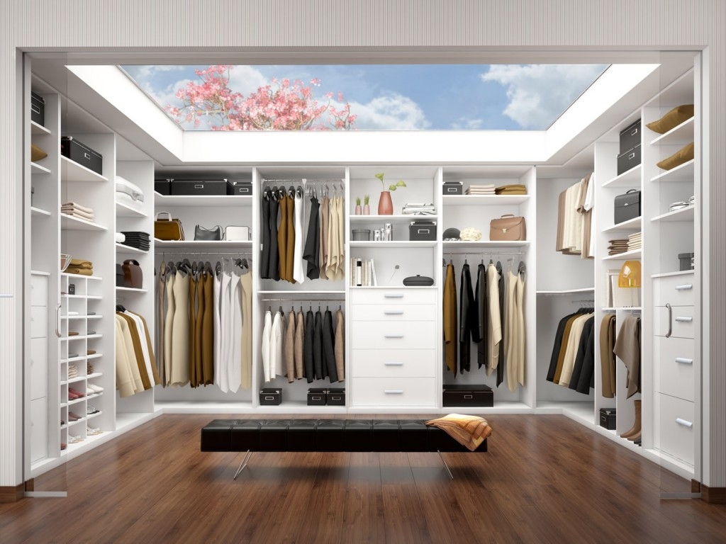 Vestidores: espacios de guardado que organizan la ropa y decoran el dormitorio