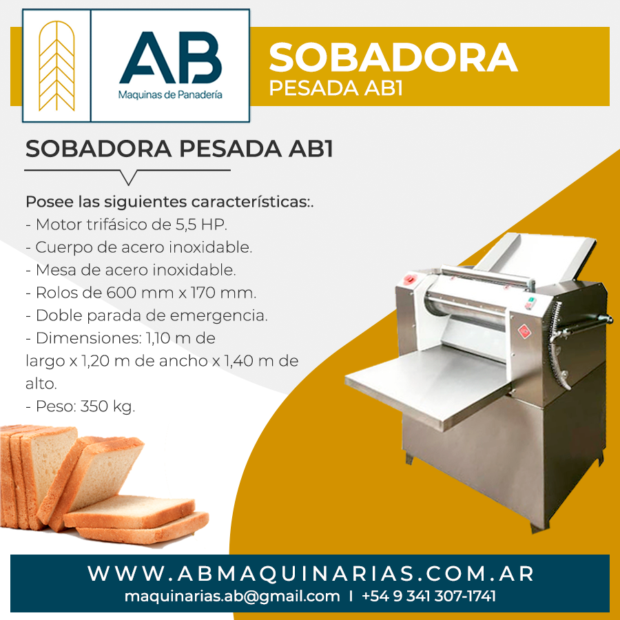 SOBADORA PESADA AB1