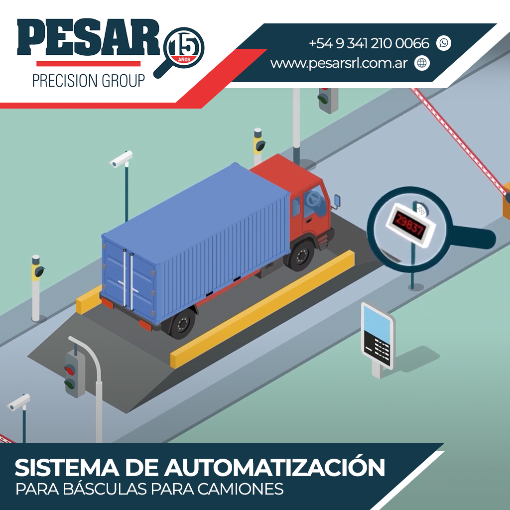 Sistema de automatización para báscula de camiones