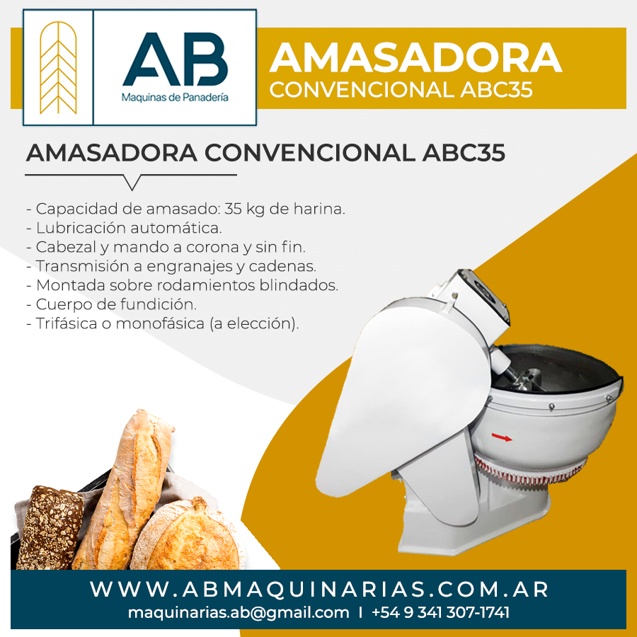 Amasadora convencional ABC35