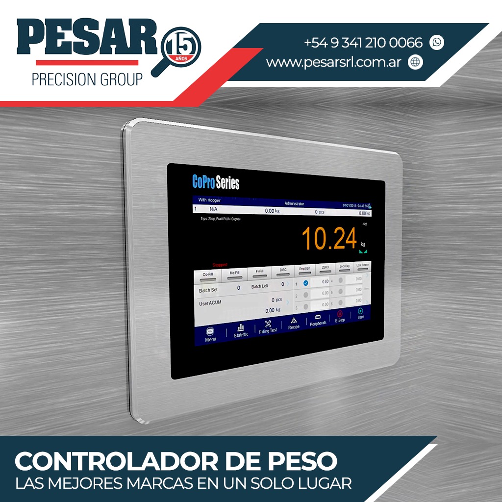 Controlador de peso GMC-P7