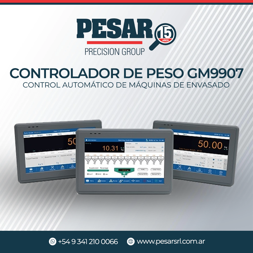 Controlador de Peso GM9907