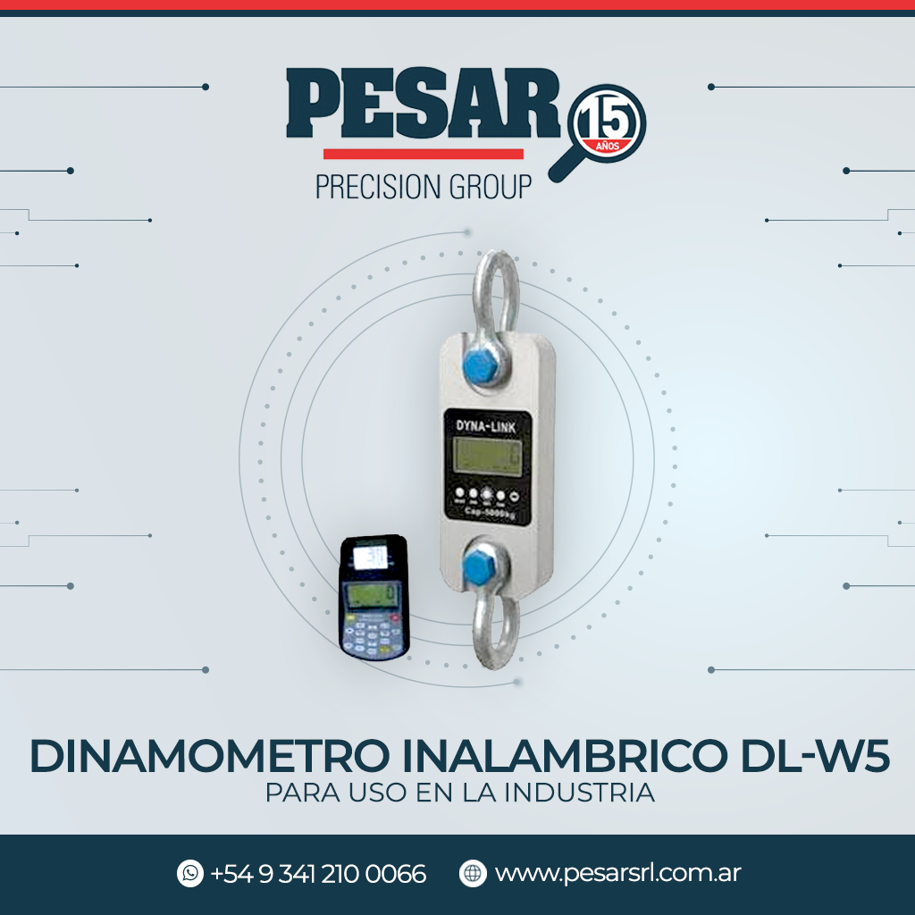 Dinamometro Inalámbrico DL-W5