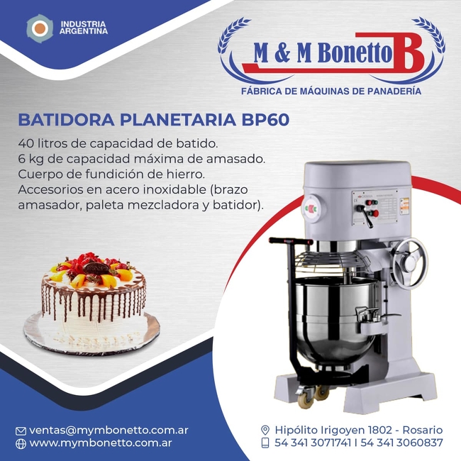 Recomendaciones al adquirir una batidora planetaria