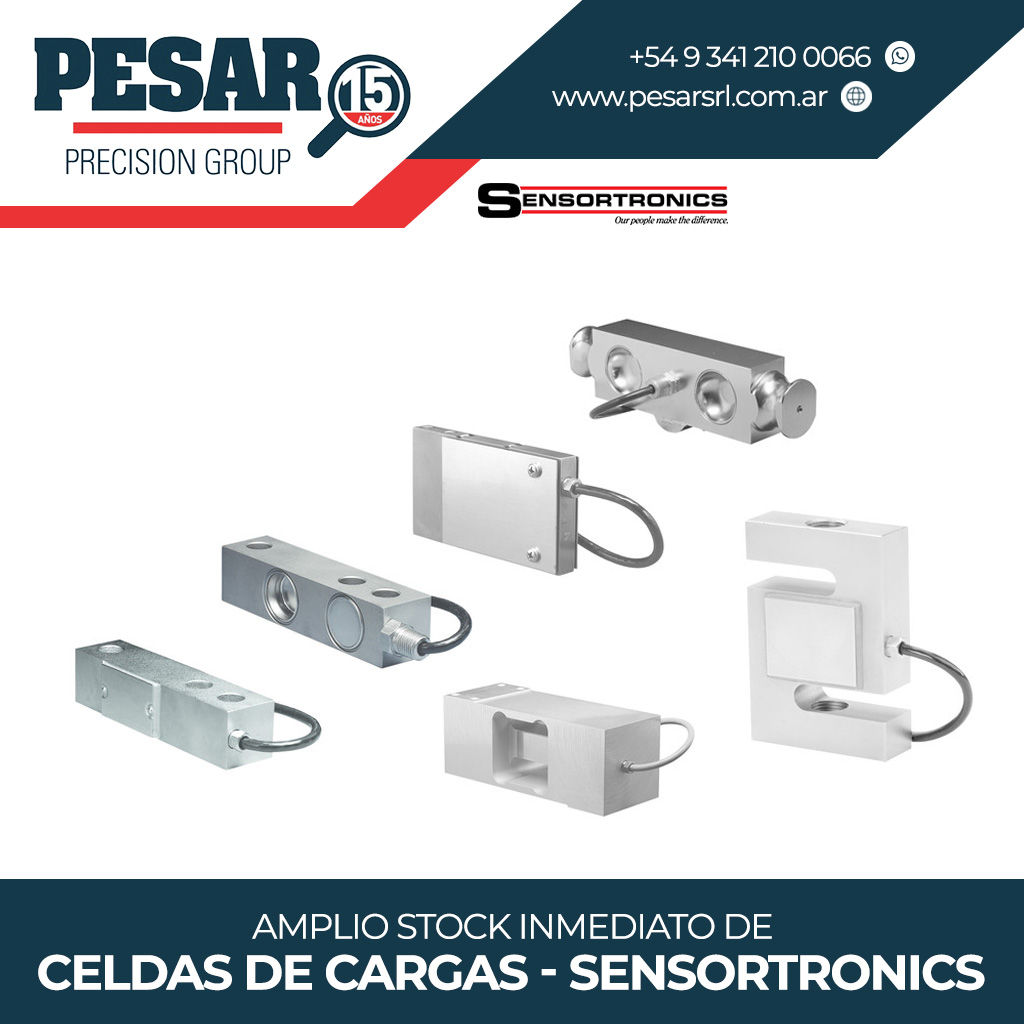 Celdas de carga – SENSORTRONICS