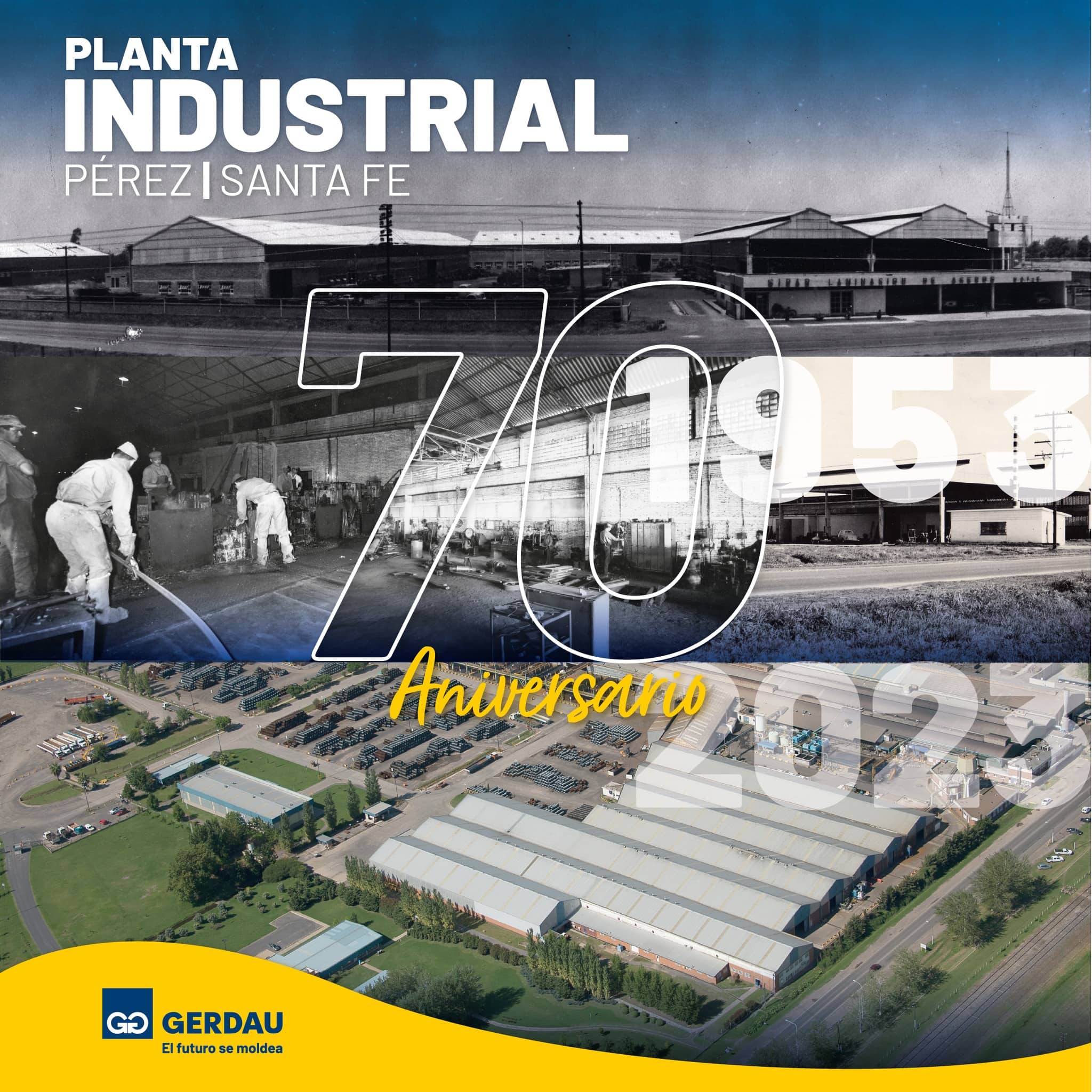 Gerdau Argentina – Nuestra Planta Industrial cumple 70 años