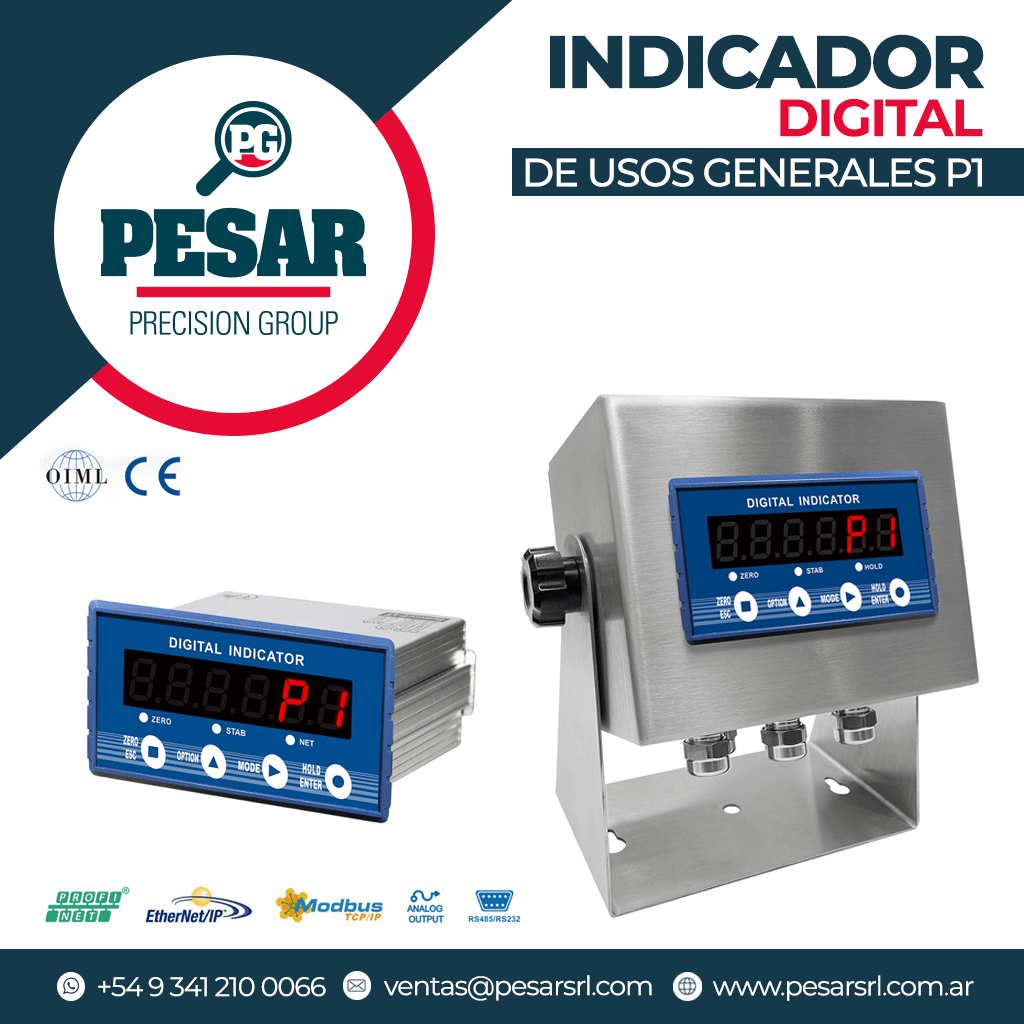 Indicador digital de usos generales P1