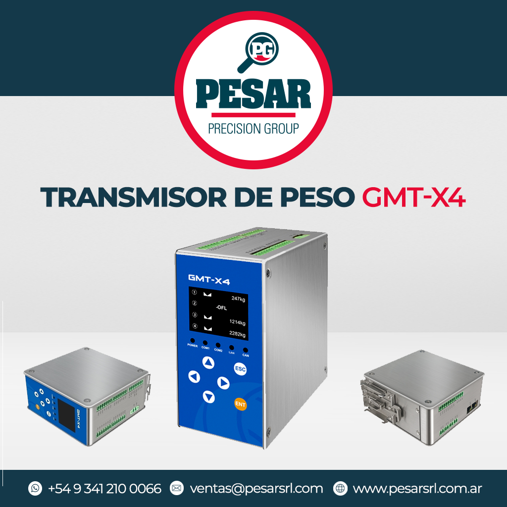 Transmisor de peso GMT-X4