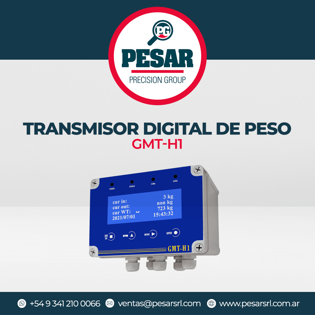 Transmisor digital de peso GMT-H1