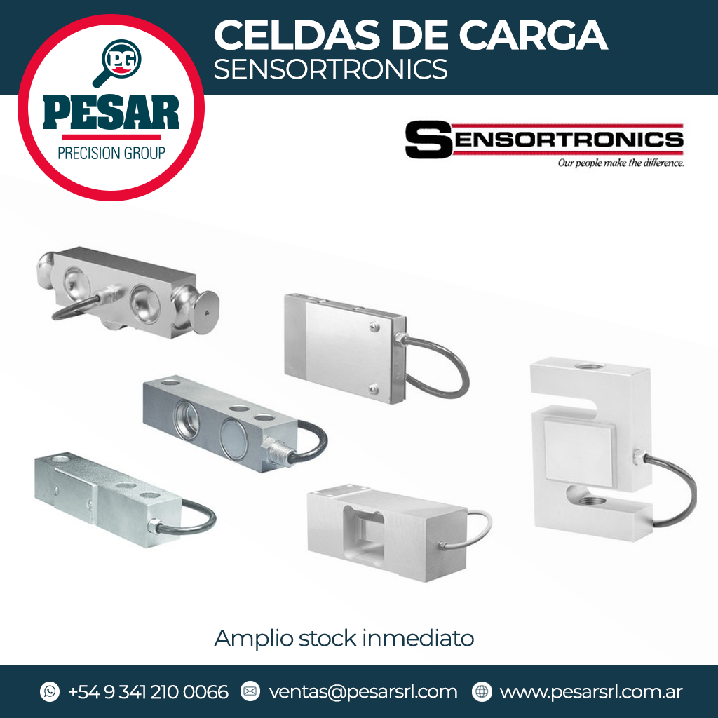 Celdas de carga SENSORTRONICS