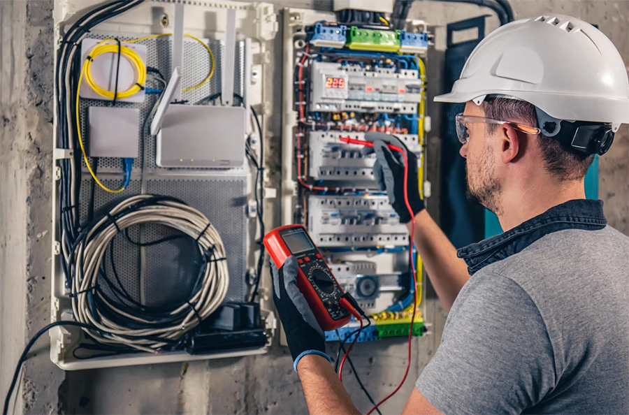 Los instrumentos de medición en el trabajo eléctrico