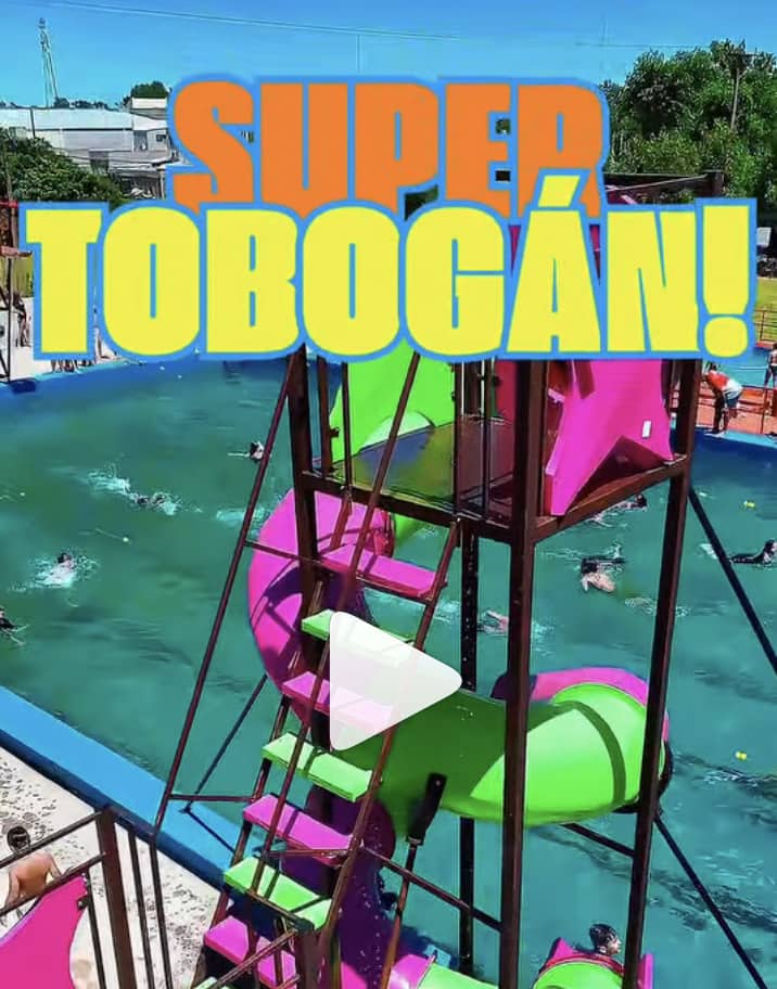 SUPER TOBOGÁN: Toboganes Acuáticos de Gran Porte para Complejos Recreativos