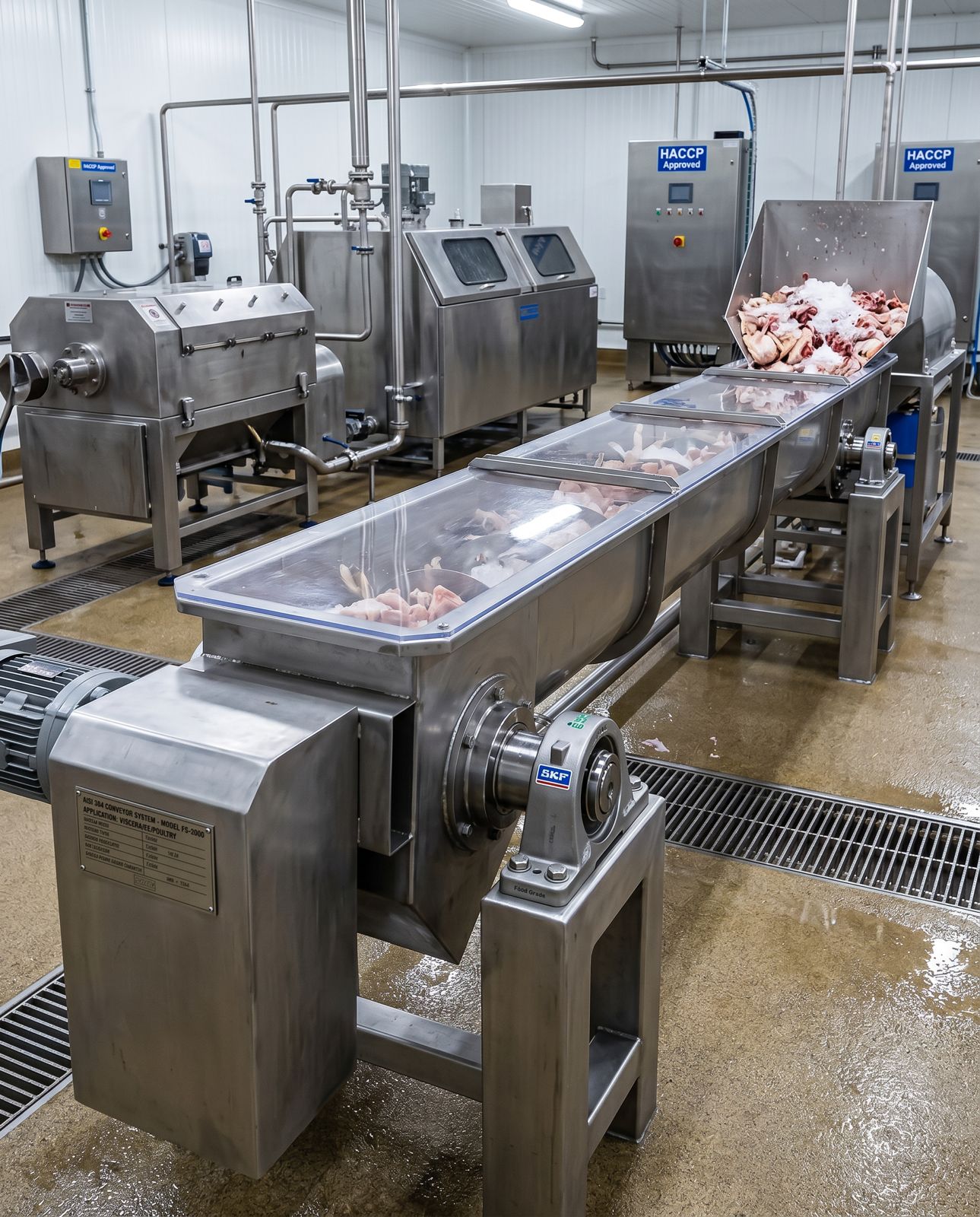 Cómo los transportadores a tornillo sin fin optimizan los procesos en la industria alimenticia