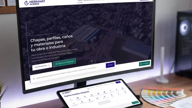 Cómo un catálogo web industrial ordena la oferta de una empresa siderúrgica. Imagen destacada sobre catálogo web industrial. publicada en Diseño Web Rosario