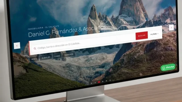 Diseño web para inmobiliarias: el caso de una plataforma en El Calafate. Imagen destacada sobre diseño web para inmobiliarias. publicada en Diseño Web Rosario
