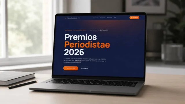 Posicionamiento Web, finalista argentino en los Premios Periodistae 2026 por su. Fotografía editorial relacionada con Posicionamiento Web Premios Periodistae 2026. publicada en Dis