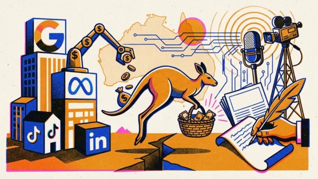 Australia obliga a las tecnológicas a pagar por las noticias. Fotografía editorial relacionada con pago por noticias. publicada en Diseño Web Rosario