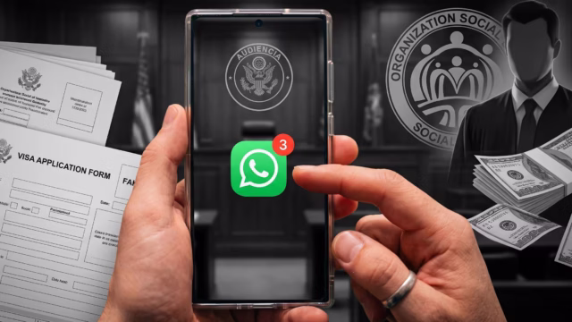 Estafa migratoria por WhatsApp: cómo detectar una falsa audiencia. Imagen destacada sobre estafa migratoria por WhatsApp. publicada en Diseño Web Rosario