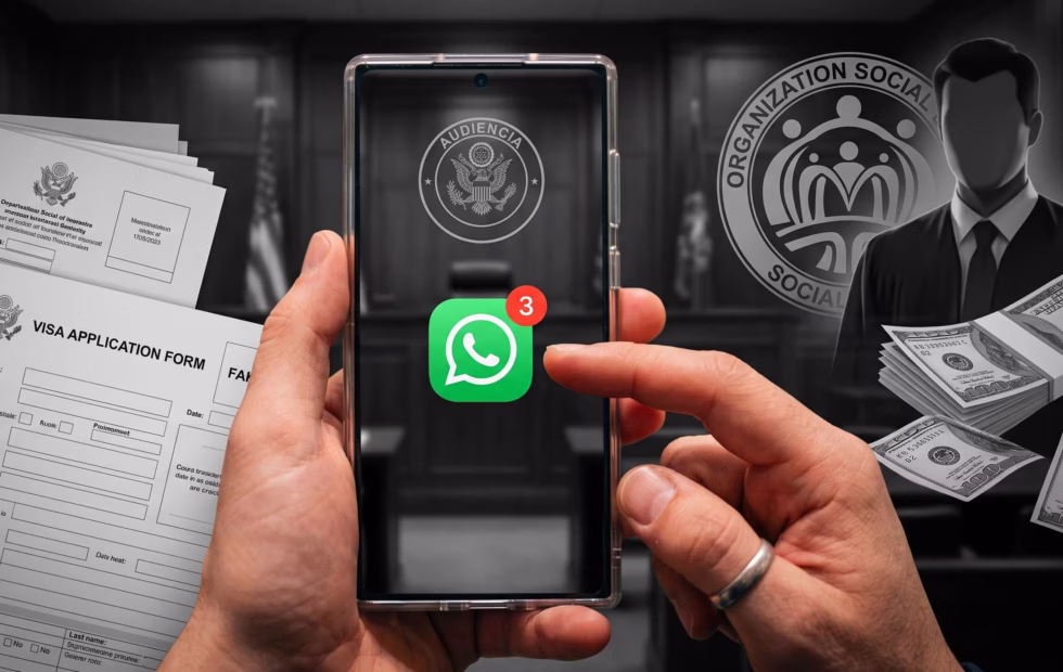 Estafa migratoria por WhatsApp: cómo detectar una falsa audiencia. Imagen destacada sobre estafa migratoria por WhatsApp. publicada en Diseño Web Rosario