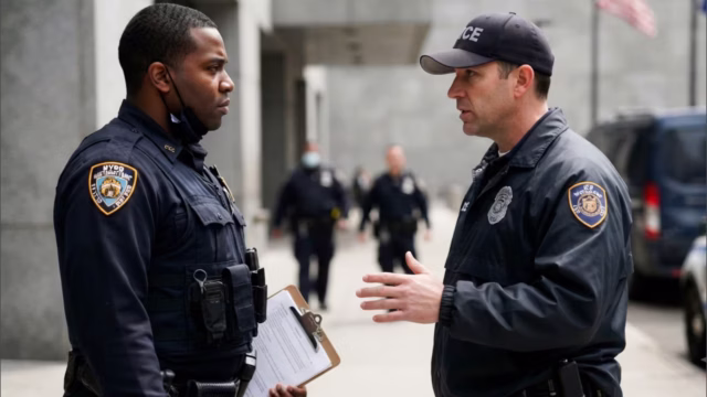 Nueva York ordena terminar 12 acuerdos policiales con ICE. Fotografía editorial relacionada con acuerdos 287(g) con ICE. publicada en Diseño Web Rosario