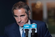 Rafael Grossi quedó tercero en la primera votación por la ONU. Fotografía editorial relacionada con Rafael Grossi para la ONU. publicada en Diseño Web Rosario
