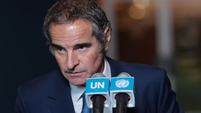 Rafael Grossi quedó tercero en la primera votación por la ONU. Fotografía editorial relacionada con Rafael Grossi para la ONU. publicada en Diseño Web Rosario