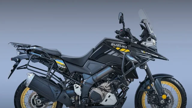 Accesorios para Suzuki V-Strom 1050: cómo prepararla para viajar. Fotografía editorial relacionada con accesorios Suzuki V-Strom 1050. publicada en Diseño Web Rosario