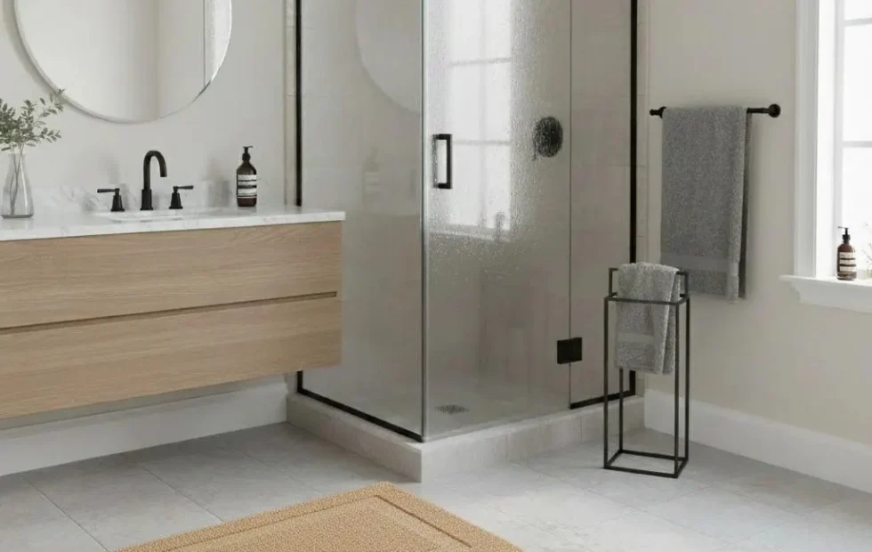 Alfombras de baño antideslizantes: claves para elegir mejor. Imagen destacada sobre alfombras de baño antideslizantes. publicada en Diseño Web Rosario