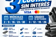 Herramat ofrece 3 cuotas sin interés en materiales durante septiembre. Imagen destacada sobre 3 cuotas sin interés. publicada en Diseño Web Rosario