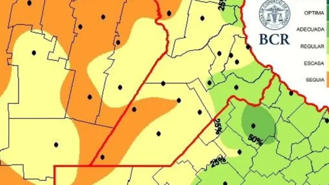 Sequía en la región núcleo: el trigo y el maíz esperan lluvias urgentes. Imagen destacada sobre sequía en la región núcleo. publicada en Diseño Web Rosario
