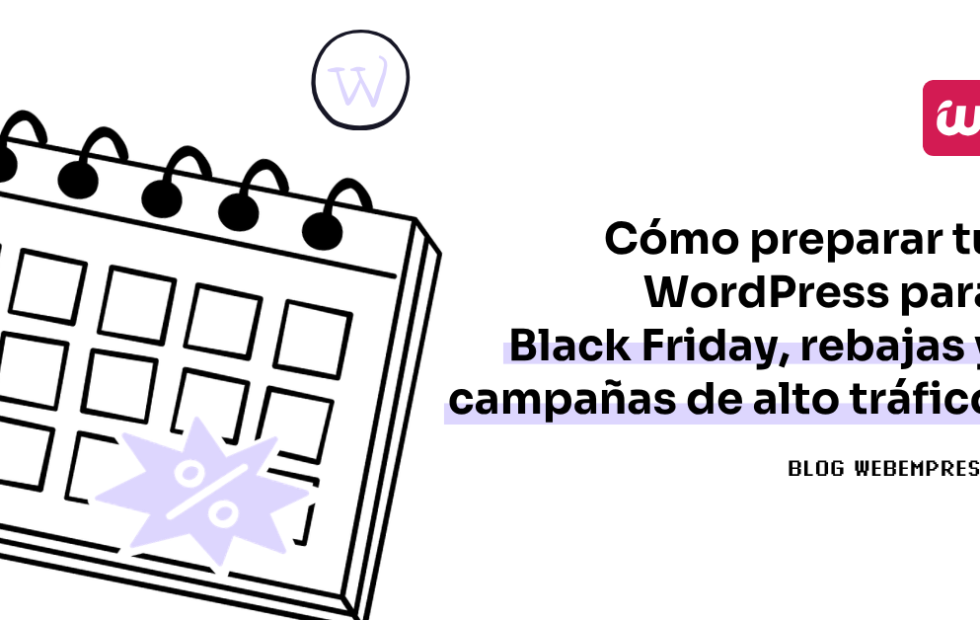 Cómo preparar WordPress para Black Friday y evitar caídas. Imagen destacada sobre preparar WordPress para Black Friday. publicada en Diseño Web Rosario