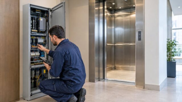 Modernización de ascensores: qué revisar antes de actualizar un equipo. Imagen destacada sobre modernización de ascensores. publicada en Diseño Web Rosario