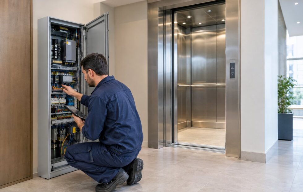 Modernización de ascensores: qué revisar antes de actualizar un equipo. Imagen destacada sobre modernización de ascensores. publicada en Diseño Web Rosario