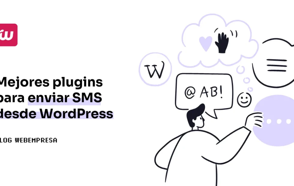Plugins de SMS para WordPress: opciones para avisos y ventas. Imagen destacada sobre plugins de SMS para WordPress. publicada en Diseño Web Rosario