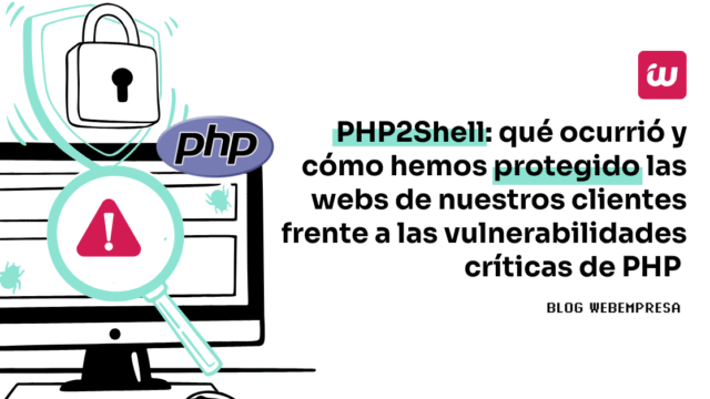 Vulnerabilidades críticas de PHP: qué deben revisar los sitios WordPress. Imagen destacada sobre vulnerabilidades críticas de PHP. publicada en Diseño Web Rosario